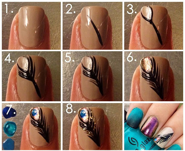 Step By Step Winter Nail Tutorials To Copy This Season 11