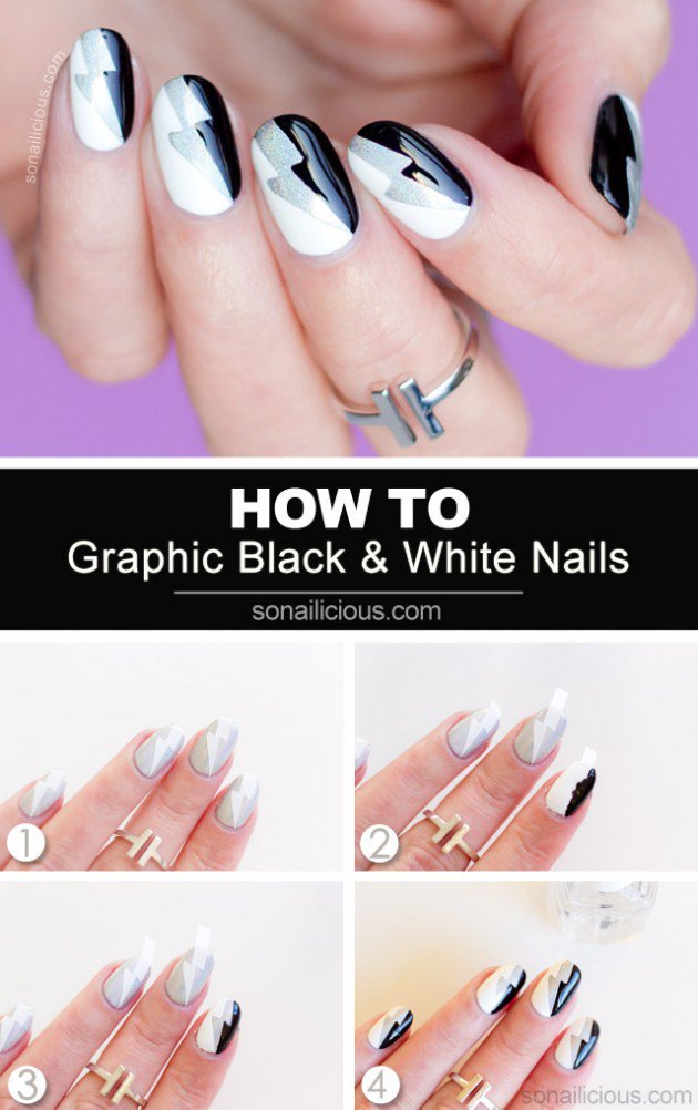 Step By Step Winter Nail Tutorials To Copy This Season 12