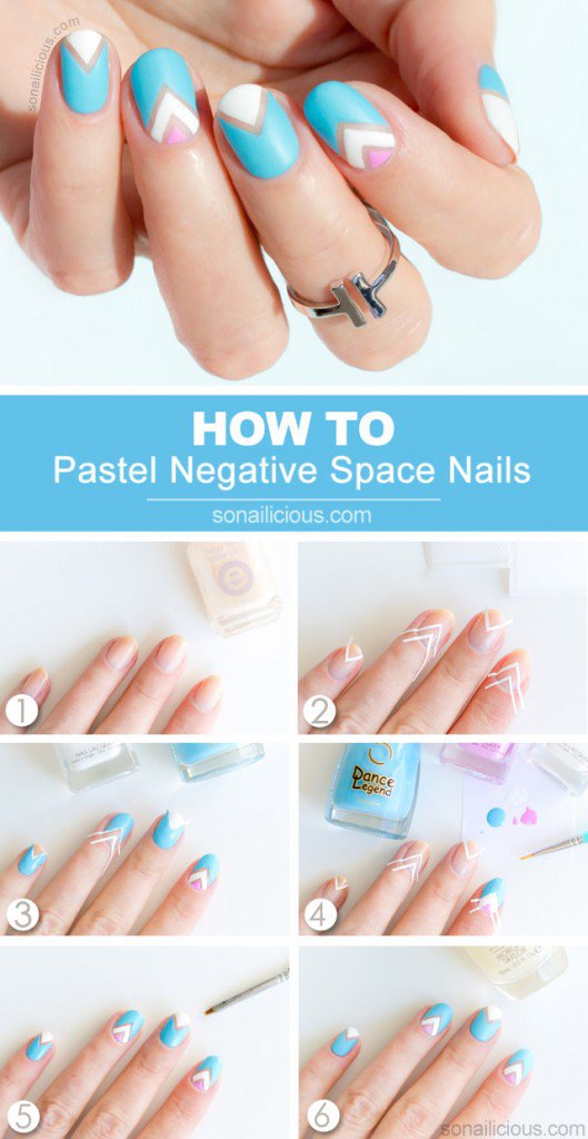 Step By Step Winter Nail Tutorials To Copy This Season 13