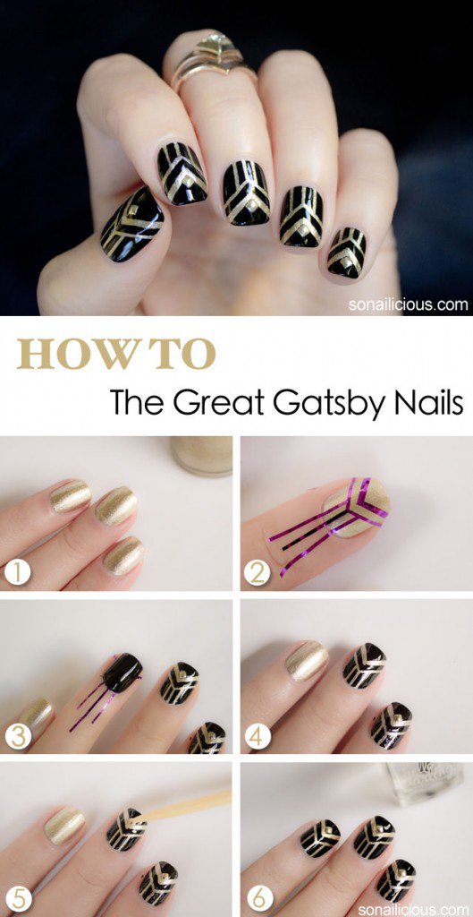 Step By Step Winter Nail Tutorials To Copy This Season 15