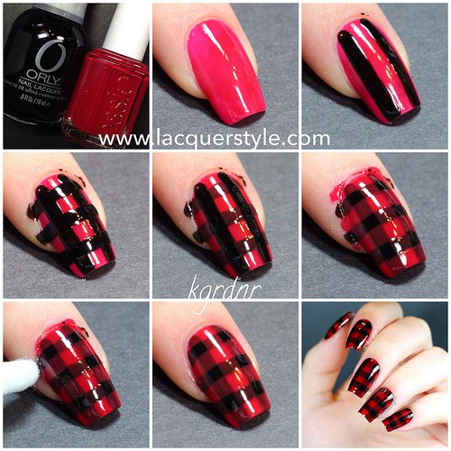 Step By Step Winter Nail Tutorials To Copy This Season 6