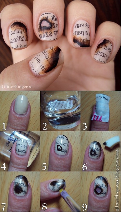 Step By Step Winter Nail Tutorials To Copy This Season 9