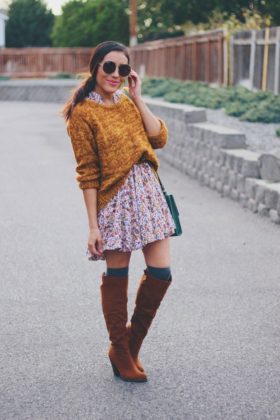 Winter Outfit Knee Boots To Wear This Cold Season