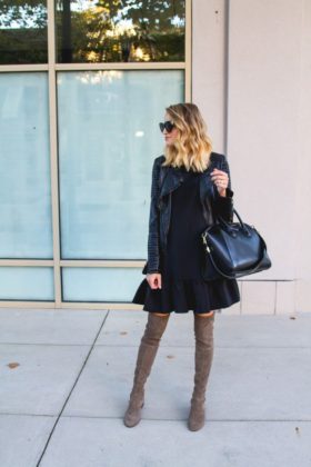 winter knee boots