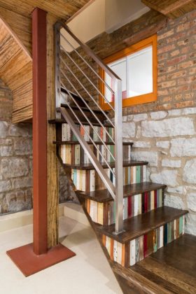 Wooden Rustic Stair Designs For Your Home Decor