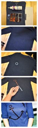 DIY custom sweater