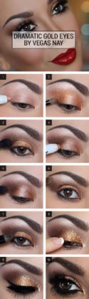 Glitter Eye Makeup Tutorials For This Season