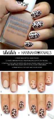 Leopard Print Nail Art Ideas For Special Events 2015-16