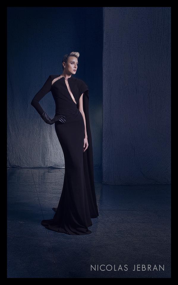 Nicolas Jebran black dress