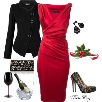 Polyvore party wear