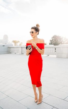 Red dress for christmas