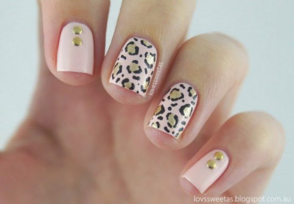 Rose Colored Nail Designs To Have On Events