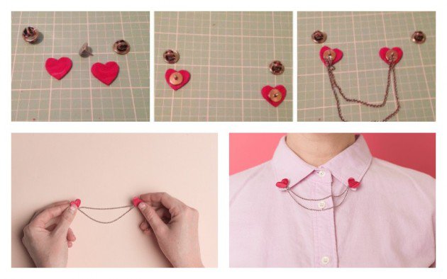 Heart Shaped DIY Projects Valentines Day Ideas