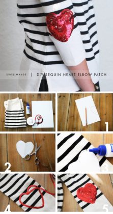 Heart shaped DIY projects