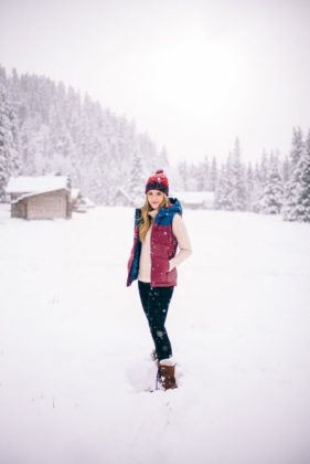 How To Wear Snow Boots With Jeans Winter Outfit Ideas
