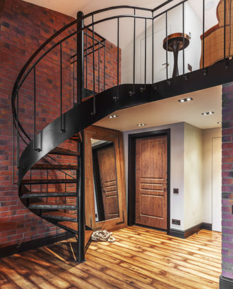 Industrial stair case ideas