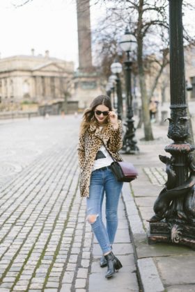 Leopard Winter Coat Designs Women Should Try In Cold