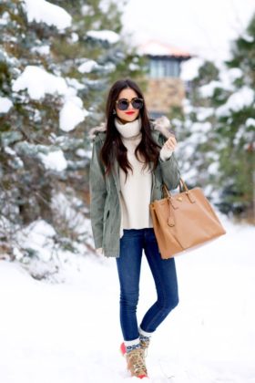 Winter parka trend