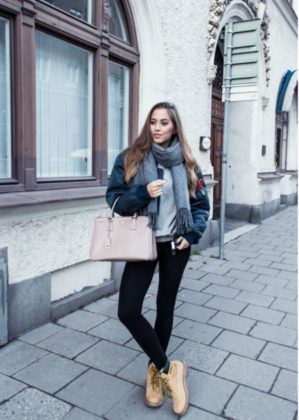 Women Timberland Boots Street Style Looks 2016