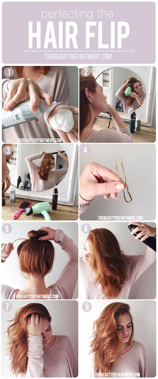 Hair flip tutorials