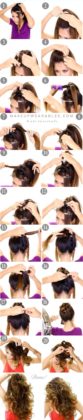 Beach waves hair tutorial