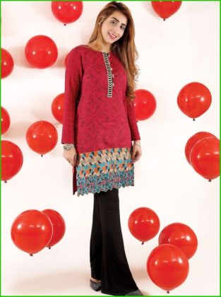 Beech Tree Valentines Day kurtis