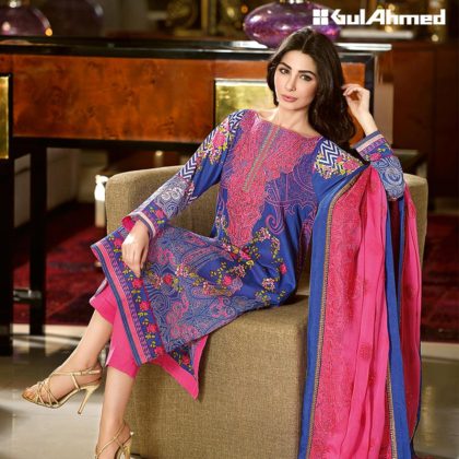 Gul Ahmed Unstitched Summer Lawn Collection