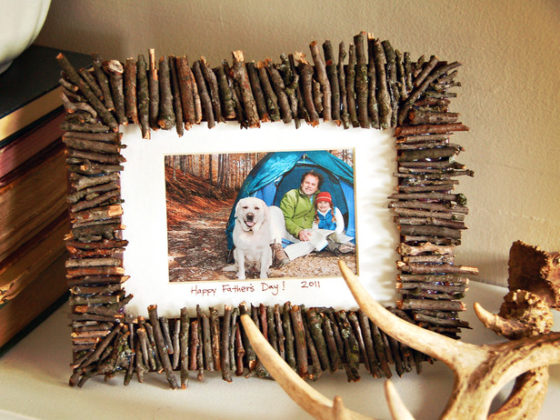 Handmade photo frames