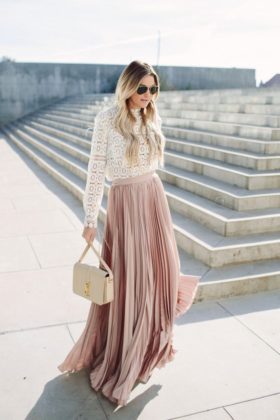 Pleated Skirts Trend For Spring Summer Season