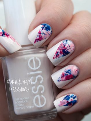 Splatter Nail Designs