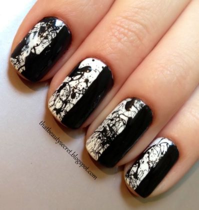 Splatter Nail Designs To Try In The Spring Season