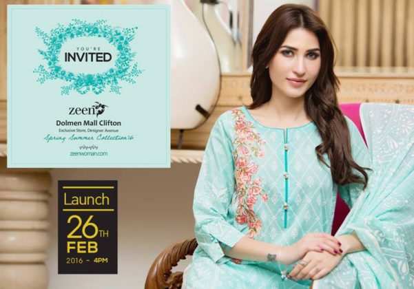 Zeen Summer Lawn Shalwar Kameez Dresses 2016