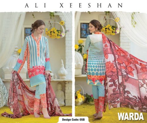 Ali Xeeshan Summer Lawn Warda Designs Collection