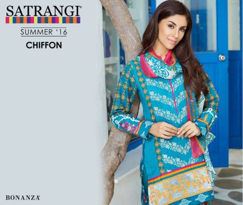 Bonanza Satrangi Chiffon Summer Collection