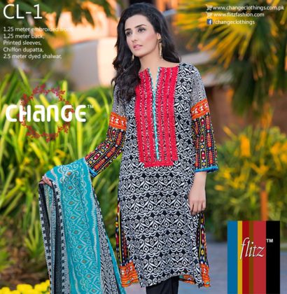 Casual Summer Lawn Shalwar Kameez Change 2016