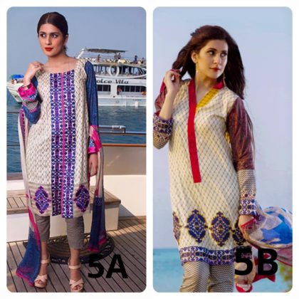 Exotic Summer Lawn Shalwar Kameez Dresses By Ayesha Ibrahim 2016