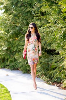 Floral Print Dress