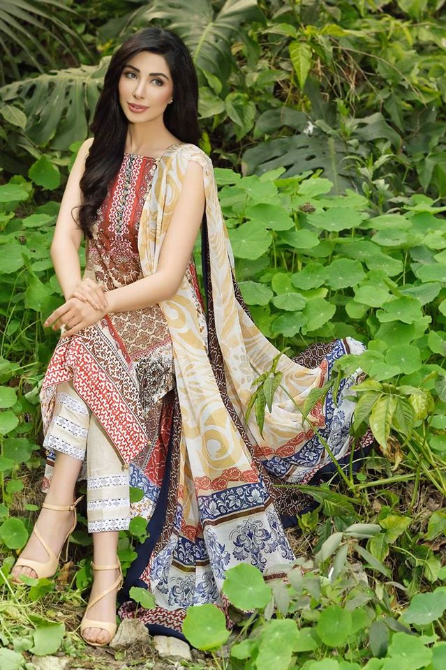 Kamal Lawn Shalwar Kameez Dresses By So Kamal 2016