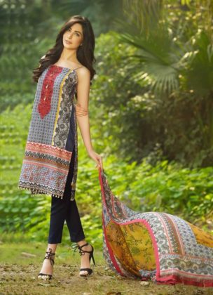 Kamal Lawn Shalwar Kameez Dresses By So Kamal 2016