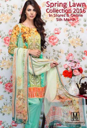 Mausummery 3 Piece Spring Lawn Collection