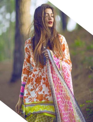 Mina Hassan Printed Lawn Collection Shariq Textiles 2016