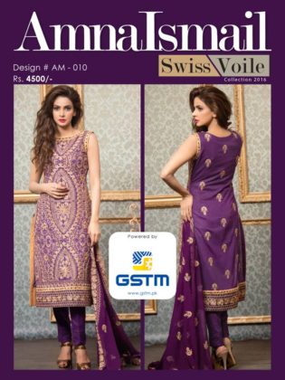 Swiss Voile Summer Dresses Amna Ismail Collection