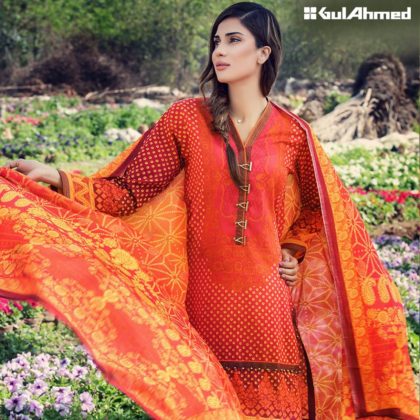 Bandhani summer casual lawn dresses