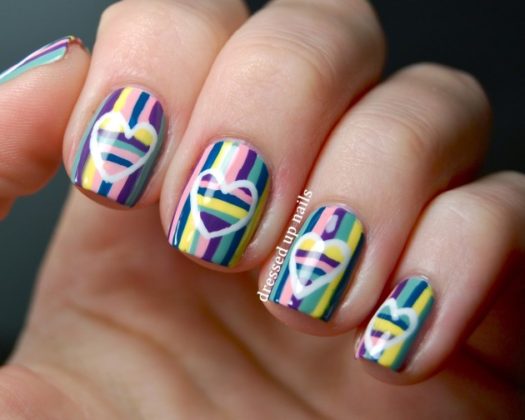 Striped Nail Designs