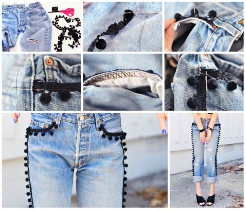 DIY Jeans Customization Ideas For Summer Season Clothing