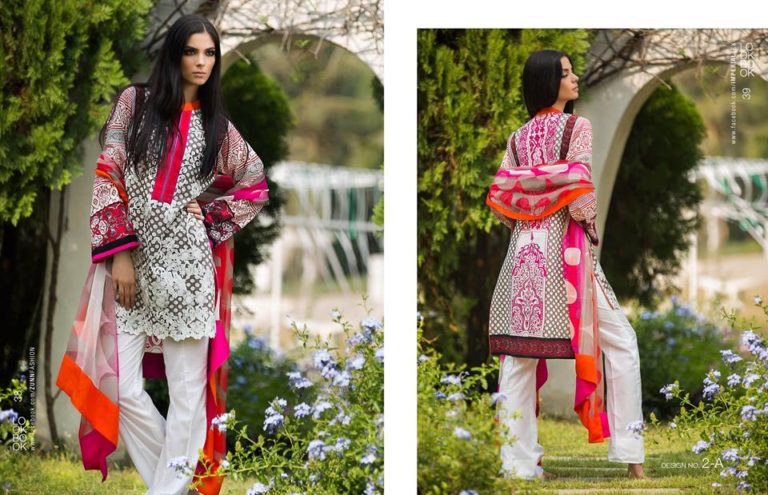 Summer Luxury Lawn Zunuj By House Of Zunn 2016