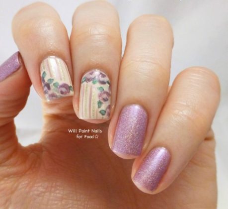 Amazing Striped Nail Desings