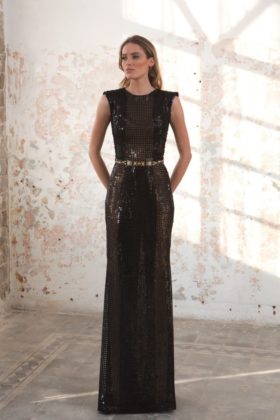 Black Pearl Evening Wear Galia Lahav Collection 2016