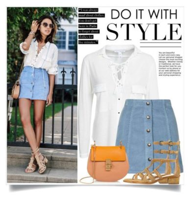 Colorful Summer Polyvore Outfits To Try While Going Out