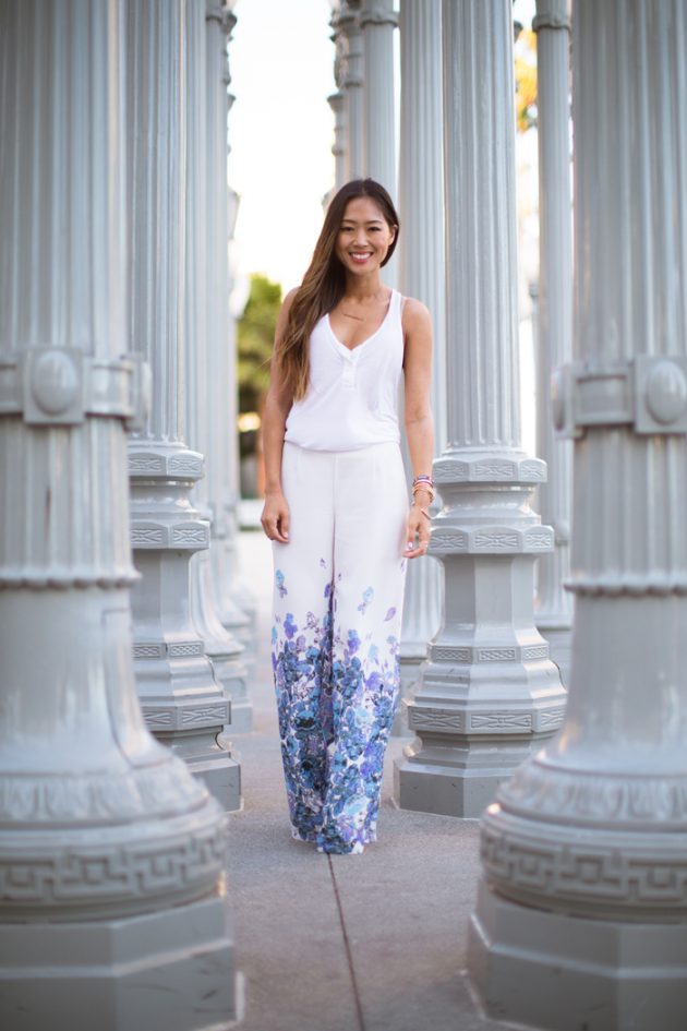 Printed Palazzo Pants For Summer Casual Wearing